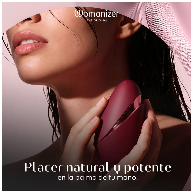 Womanizer - next liberty 3d pleasure air clitoral stimulator bordeaux 7