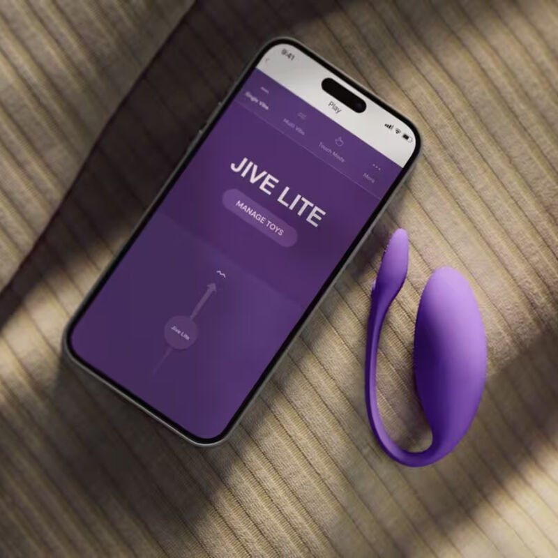 We-vibe - jive lite app-controlled wearable egg vibrator purple 14