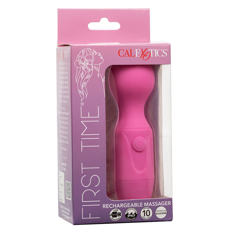 Calexotics - first time rechargeable massager 10 vibrations pink 9