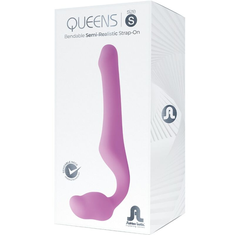 Adrien lastic - queens strap-on flexible pink size s 4