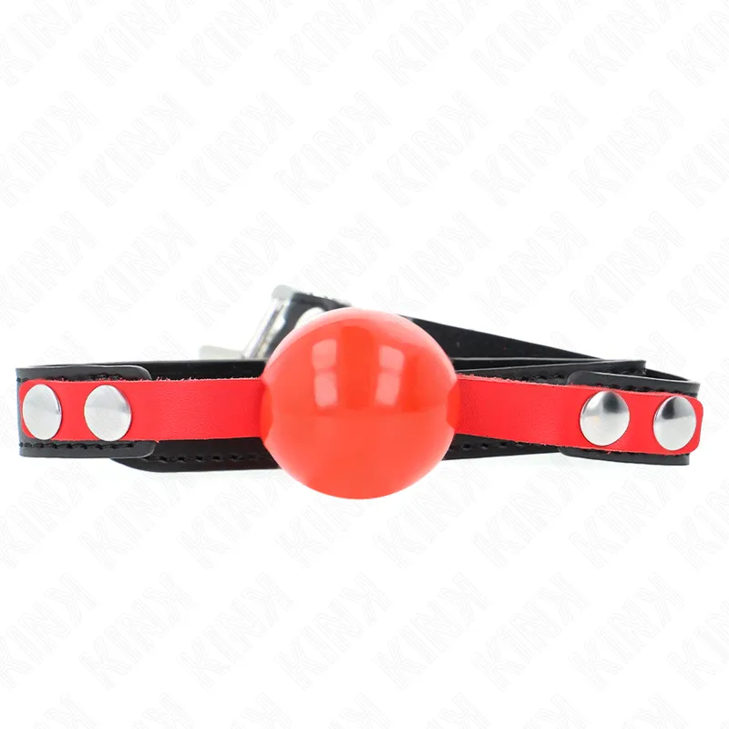 Kink - Soft Tpe Ball 4 Cm Gag Model 4 60 X 2 Cm Adjustable 37-52 Cm