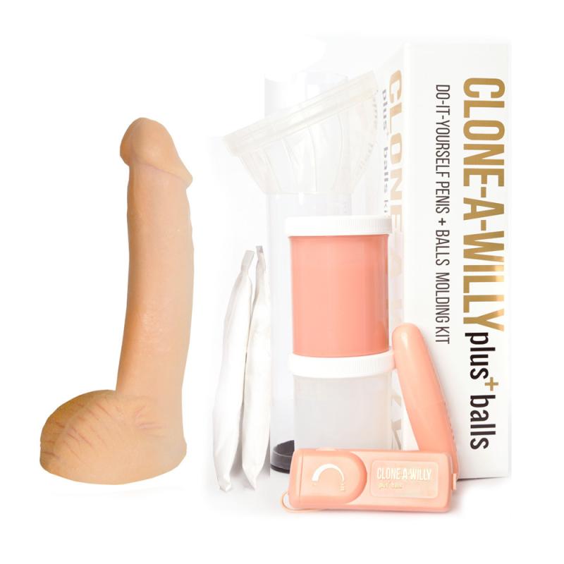 Clone-A-Willy - Kit Including Balls Beige