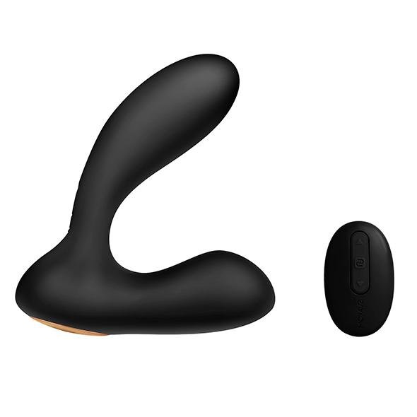 Svakom - Vick Prostate Vibrator With Remote Control Black