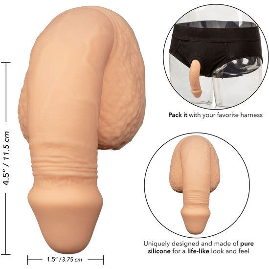 Calexotics - silicone packing penis 12.75 cm flesh 2