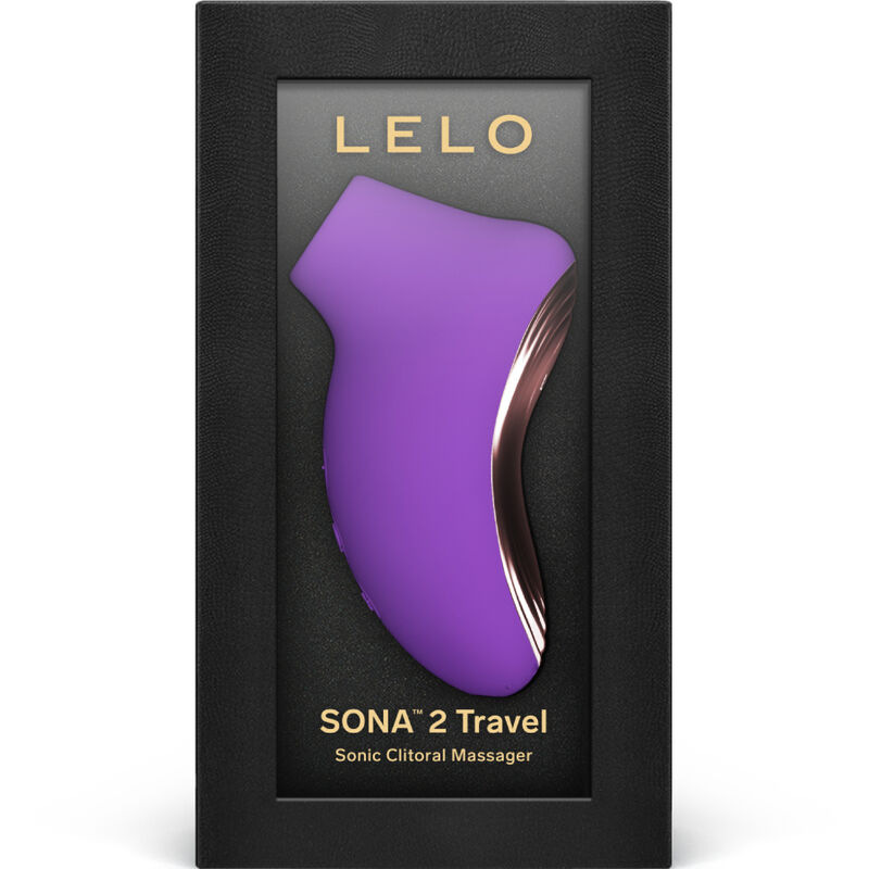 Lelo - sona 2 travel purple sonic clitoris massager 4