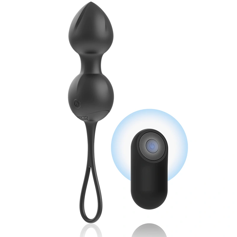 Brilly glam - vibrating kegel beads remote control