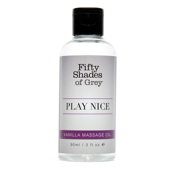 Fifty Shades Of Grey - Play Nice Vanilla Massage Oil 90 Ml - Masážny Olej