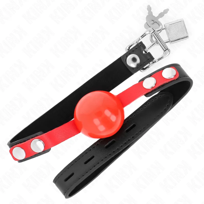 Kink - Soft Tpe Ball 4 Cm Gag Model 4 60 X 2 Cm Adjustable 37-52 Cm 1