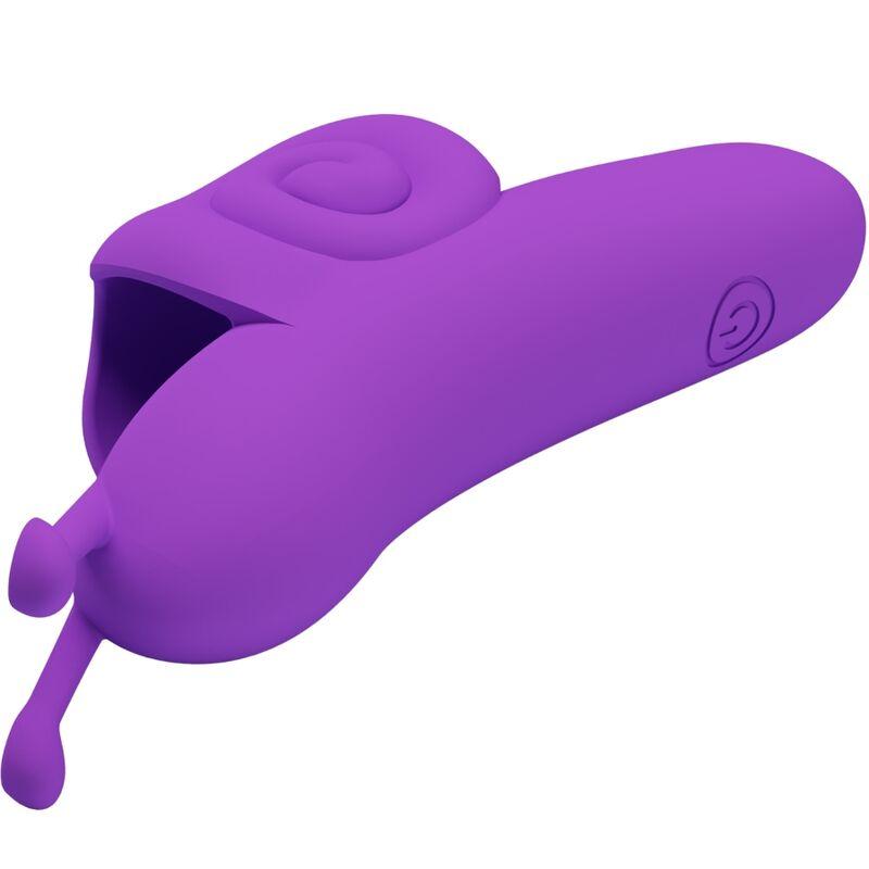 Pretty Love - Snail Powerful Purple Finger Stimulator