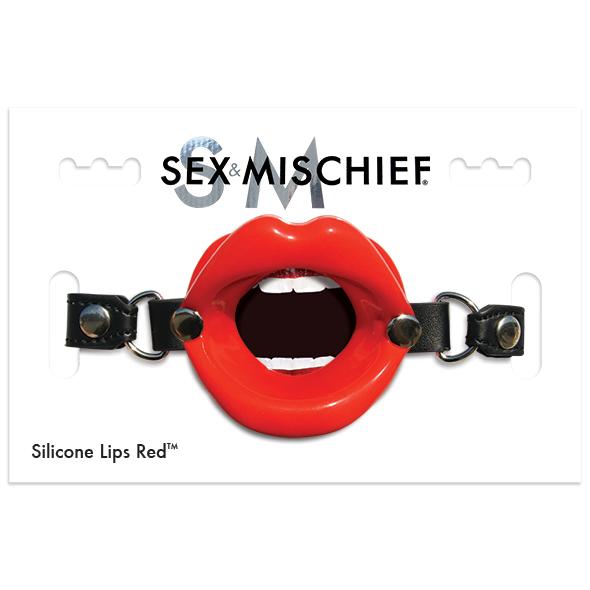 Sportsheets - Sex & Mischief Silicone Lips Red 3