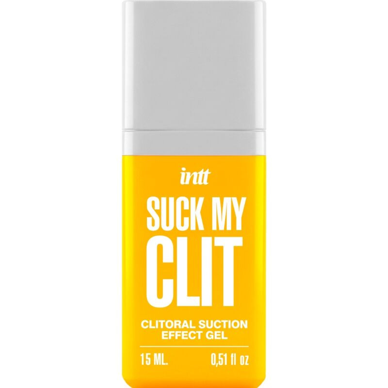 Intt - suck my clit suction effect gel tropical mango 15 ml 1