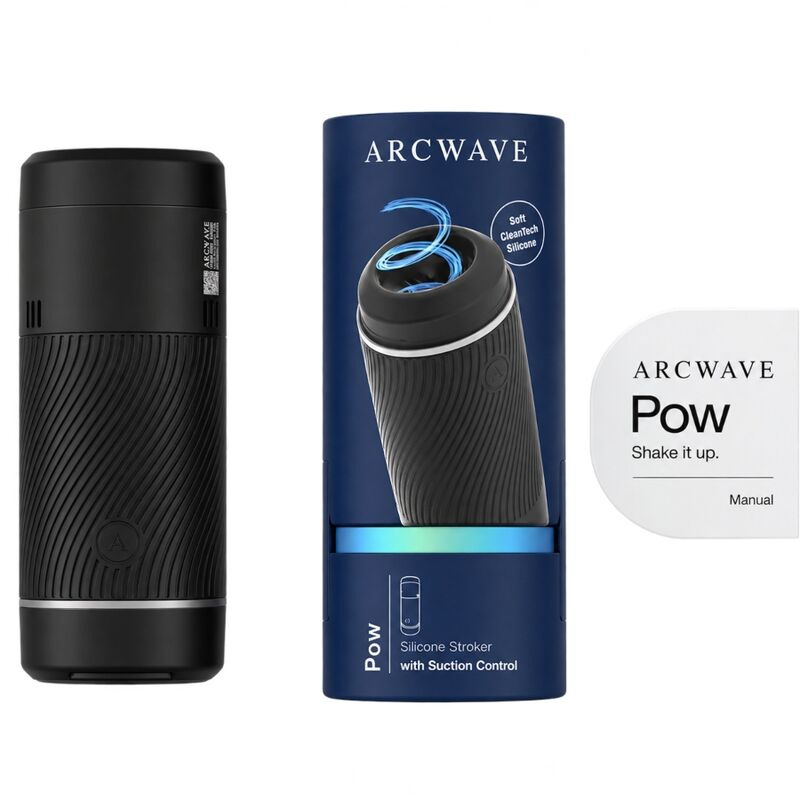 Arcwave - pow manual stroker with suction control black 2
