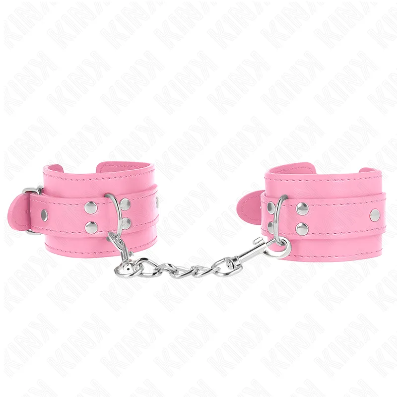 Kink - simple wrist restraints pink adjustable 20-23 cm x 5.5 cm