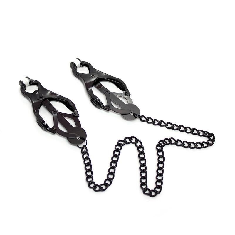 Ohmama Dark Chain Japanese Nipple Clamps 7