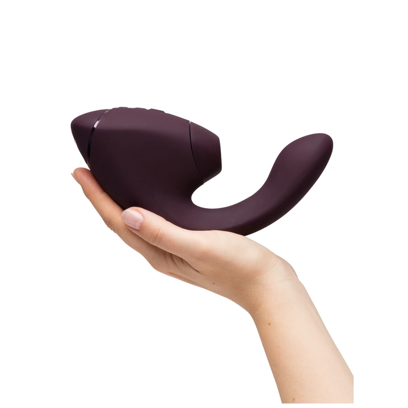 Womanizer - duo next dual clitoral & g-spot stimulator dark purple 7