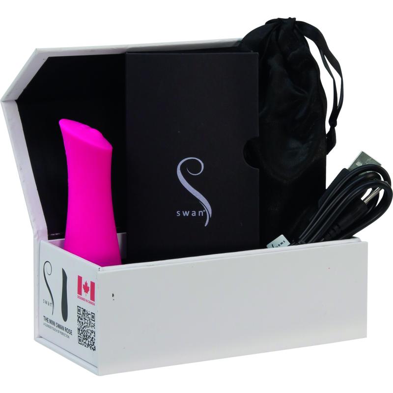 Swan Vibes - Mini Rose Vibrator Pink