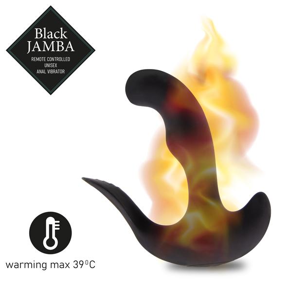 Feelztoys - Black Jamba Anal Vibrator - Análny Vibrátor 11