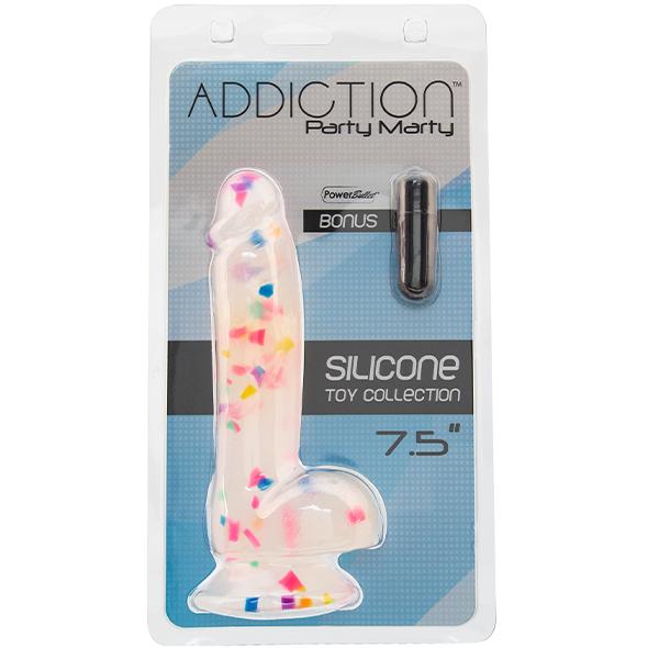 Addiction - Party Marty 7.5 Inch Frost And Confetti 10