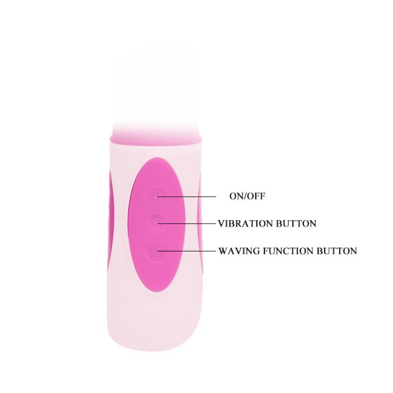 Baile Pretty Bunny Vibrator - Multifunkčný Vibrátor 4