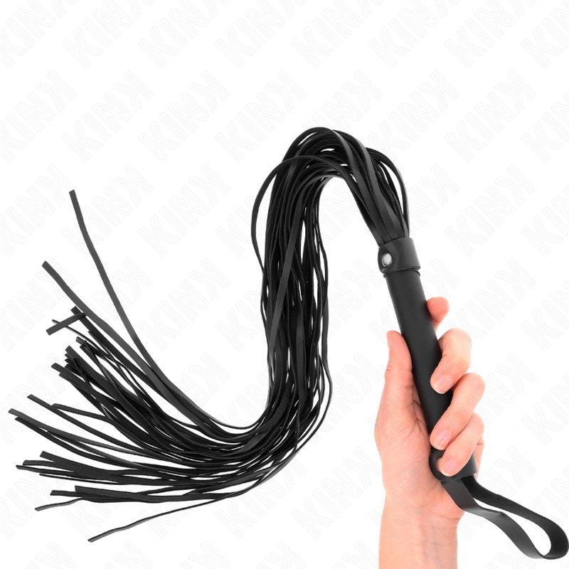 Kink - imitation sheep skin whip 60 cm
