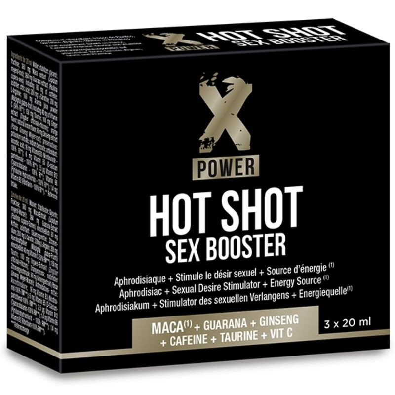 Xpower Hot Shot Sex Booster 3 X 20 ml