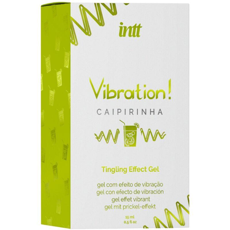 Intt - Powerful Intimate Stimulant Caipirinha Liquid Vibrator Gel 15 Ml