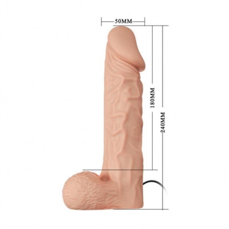 Baile Ultra Passionate Harness 24 Cm - Flesh 3