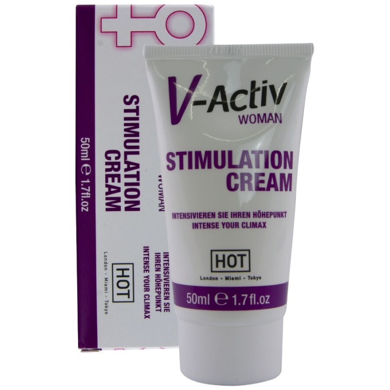 Hot - v-activ stimulation cream for women 50 ml
