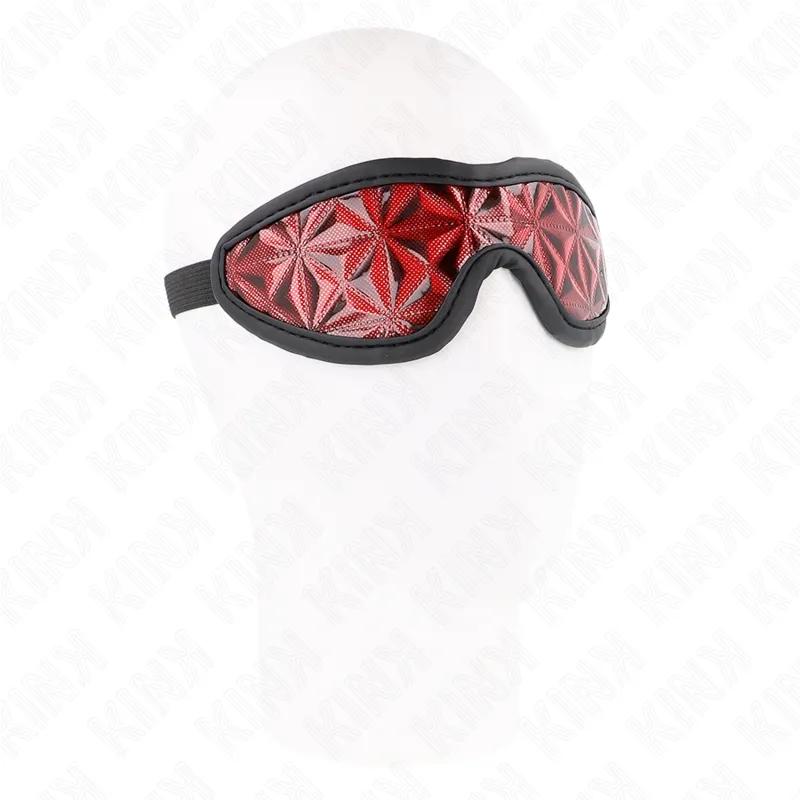 Kink - Red Diamond Pattern Headband 20.5 X 6 Cm