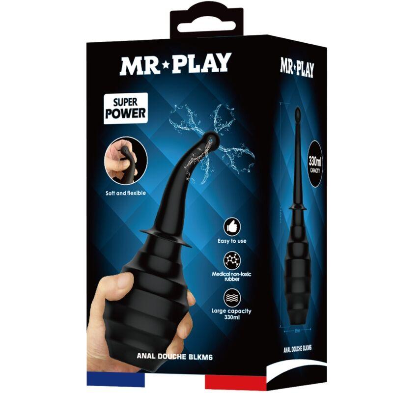 Mr Play - Anal Douche Blkm6 Super Power Black 6