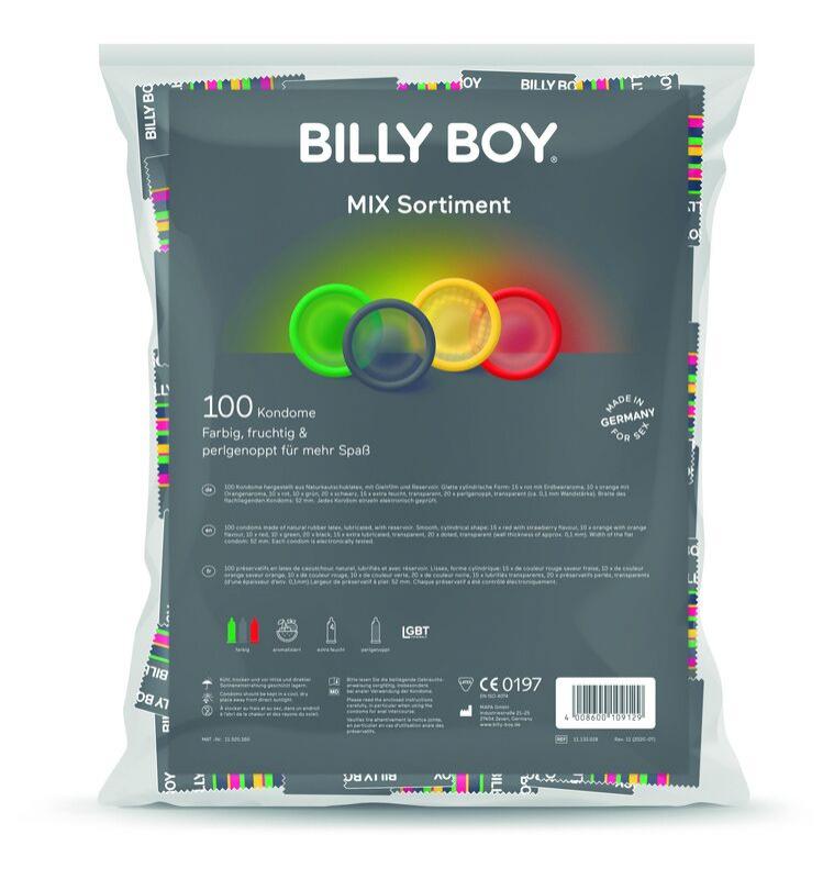 Billyboy Mix Bag With Mix Condoms 100 Units