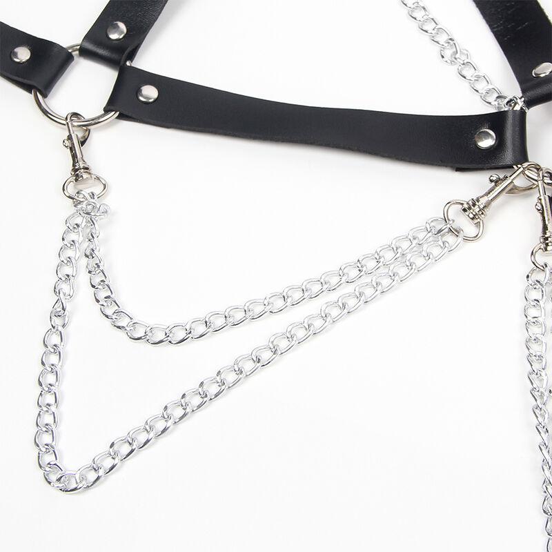 Subblime - Harness Bra With Chaindetail One Size 4