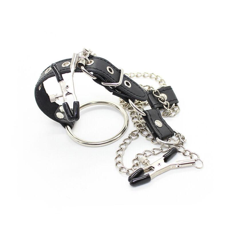 Ohmama Fetish Nipple Clamps Cock Ring Set 5