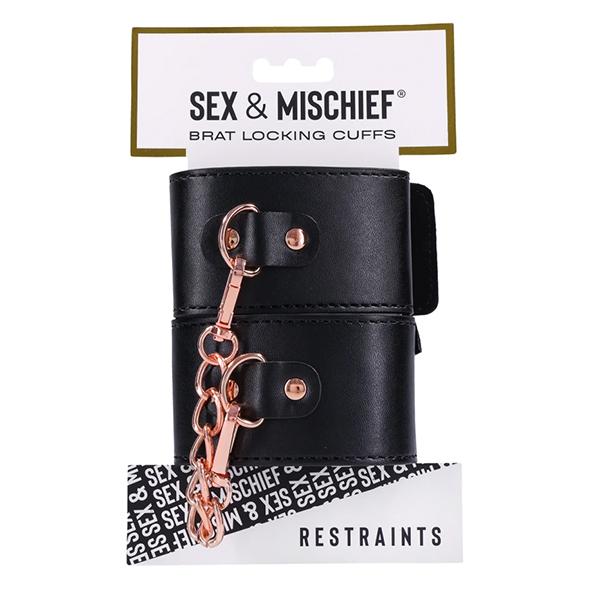 Sportsheets - Sex & Mischief Brat Locking Cuffs