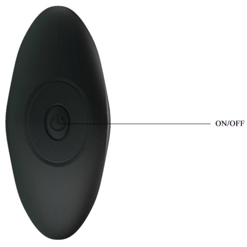 Pretty Love Anal Plug Massager Black 2
