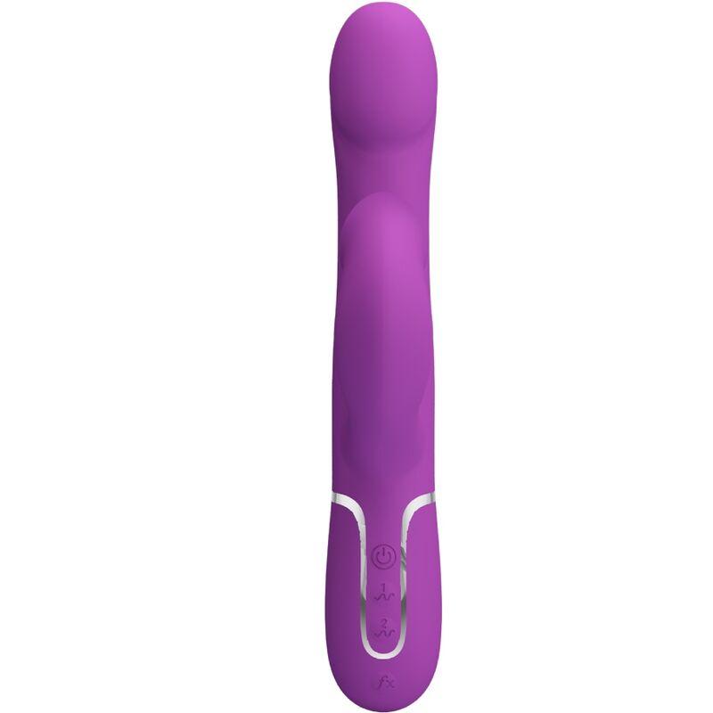 Pretty love - 4 in 1 multifunction vibrator & stimulator purple 1