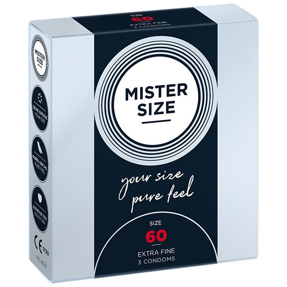 Mister.Size - 60 Mm Condoms 3 Pcs