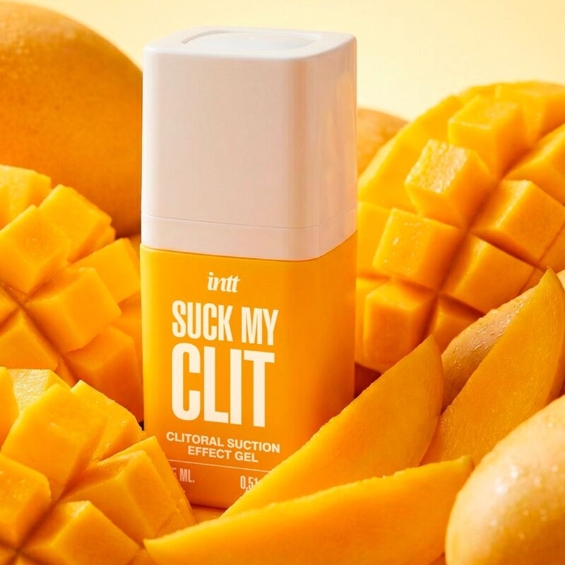 Intt - suck my clit suction effect gel tropical mango 15 ml 4