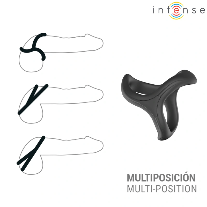 Intense - alfie adjustable triple penis ring model 6 2