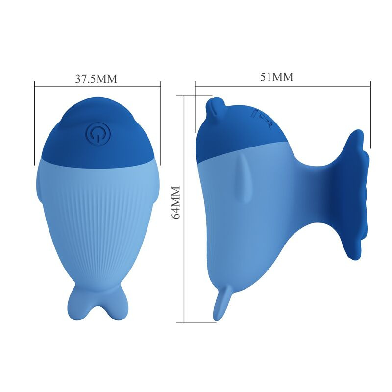 Pretty love - dolphin mini usb rechargeable vibrator 6