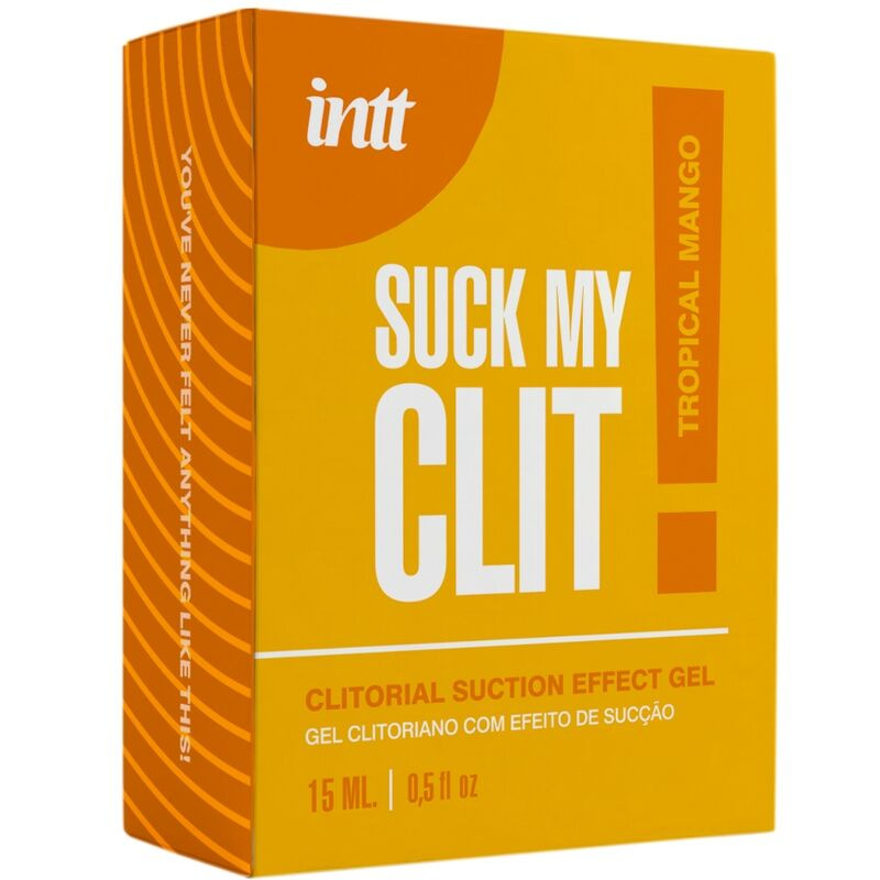 Intt - suck my clit suction effect gel tropical mango 15 ml 3