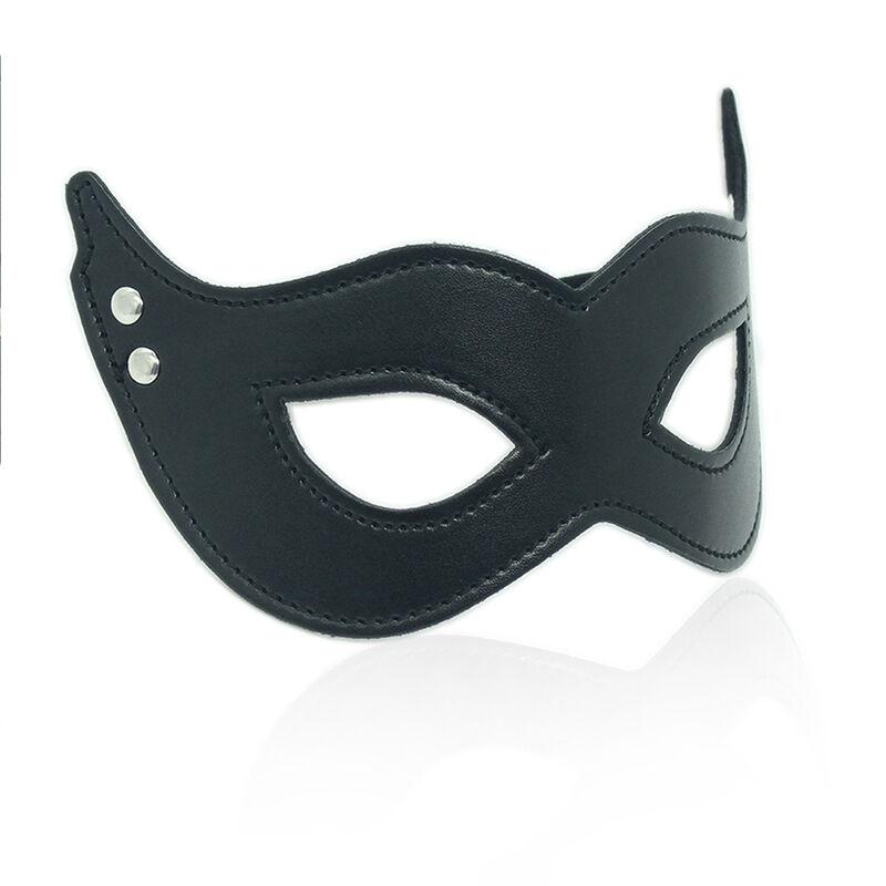Ohmama Fetish Pu Mask With Rivets 2
