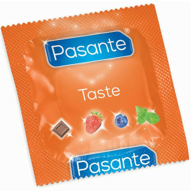 Pasante - Condoms Flavor Chocolate Temptation Bag 144 Units
