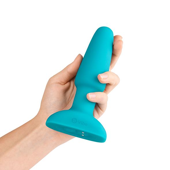 B-Vibe - Rimming Remote Control Plug Teal 2 14