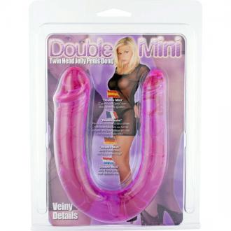 Sevencreations Double Mini Twin Head Jelly Penis Dong