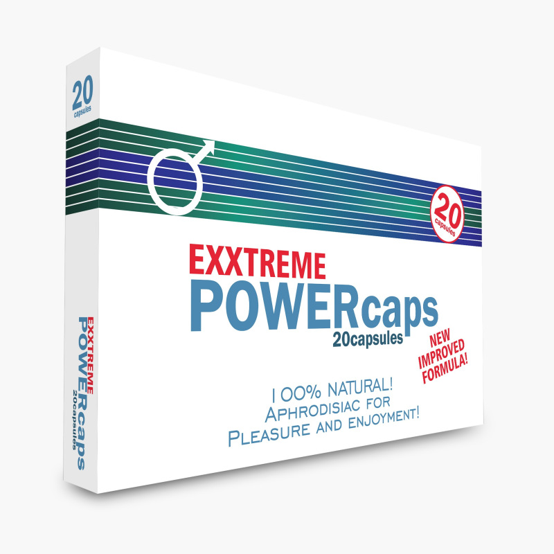 Powercaps 20 Kapsul - Podpora Erekcie
