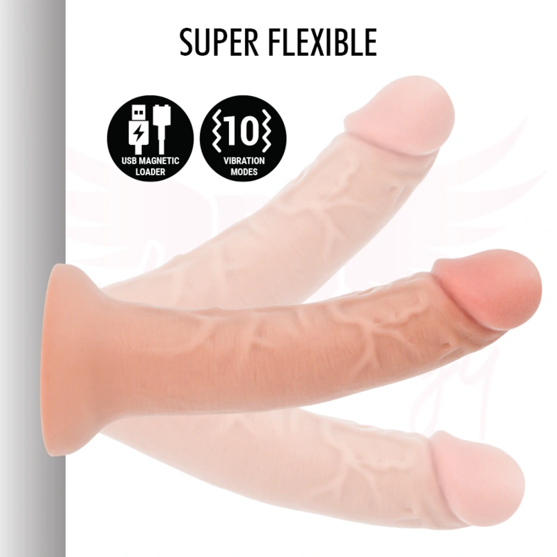 Mythology - asher original dildo m - vibrator compatible with watchme wireless technology 4