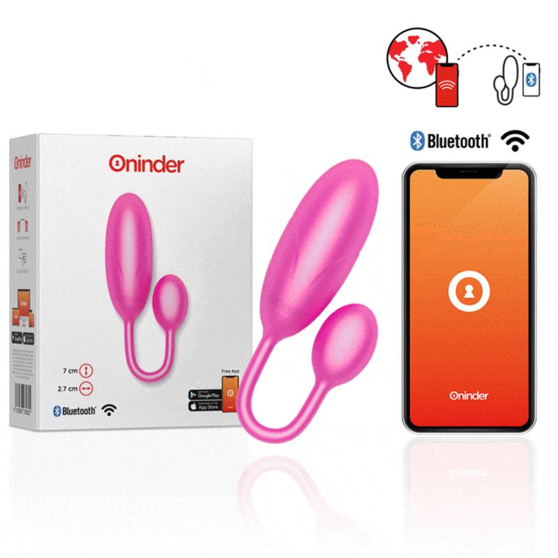 Oninder - Denver Vibrating Egg Pink 7 X 2.7 Cm Free App