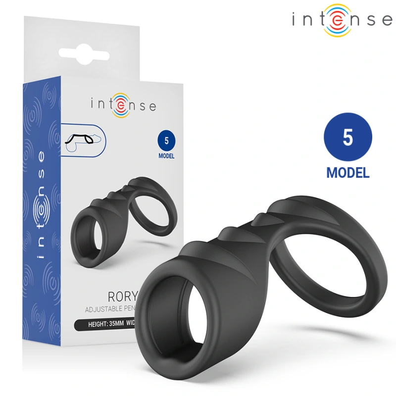 Intense - rory adjustable penis ring model 5