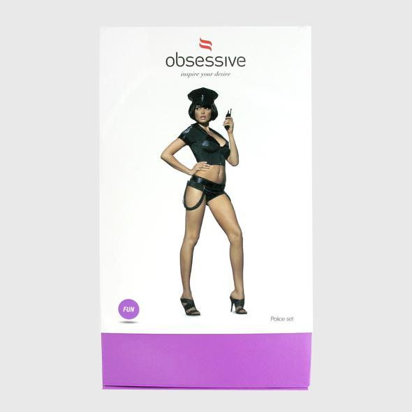 Obsessive - Police Set Costume Black